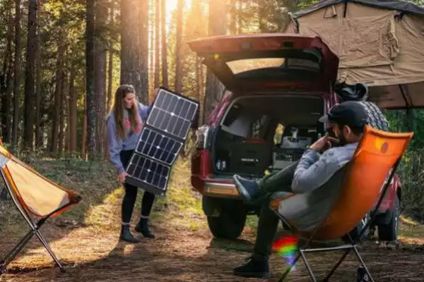 foldable solar panel 54